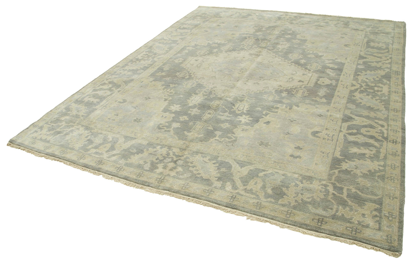 8x10 Grey Oushak Rug - 38421