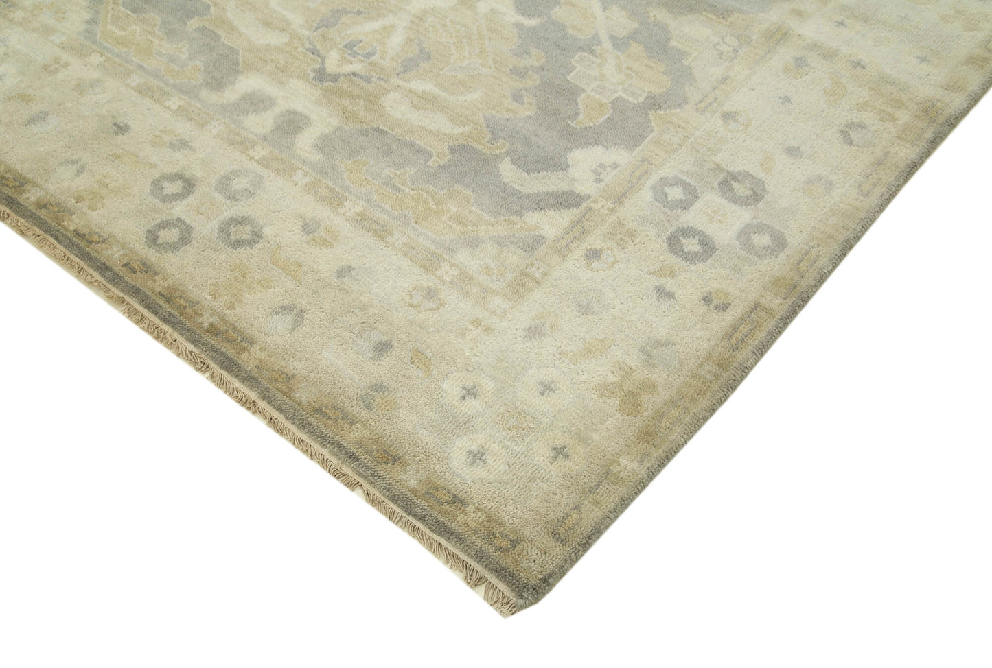 8x10 Beige Oushak Rug - 38432