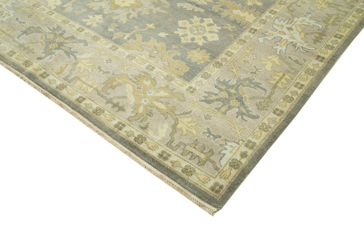 8x10 Beige Oushak Rug - 38450