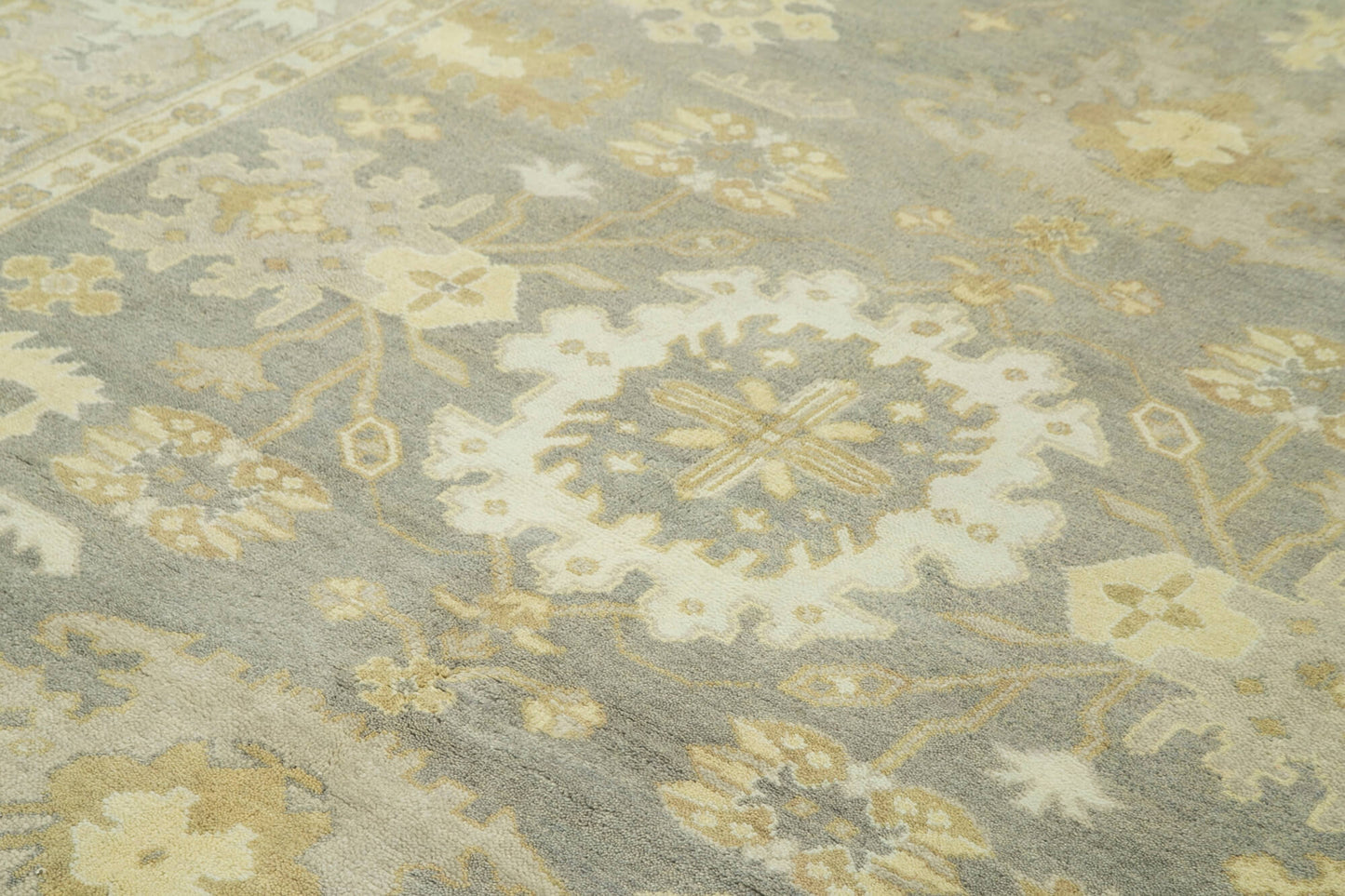 8x10 Beige Oushak Rug - 38450