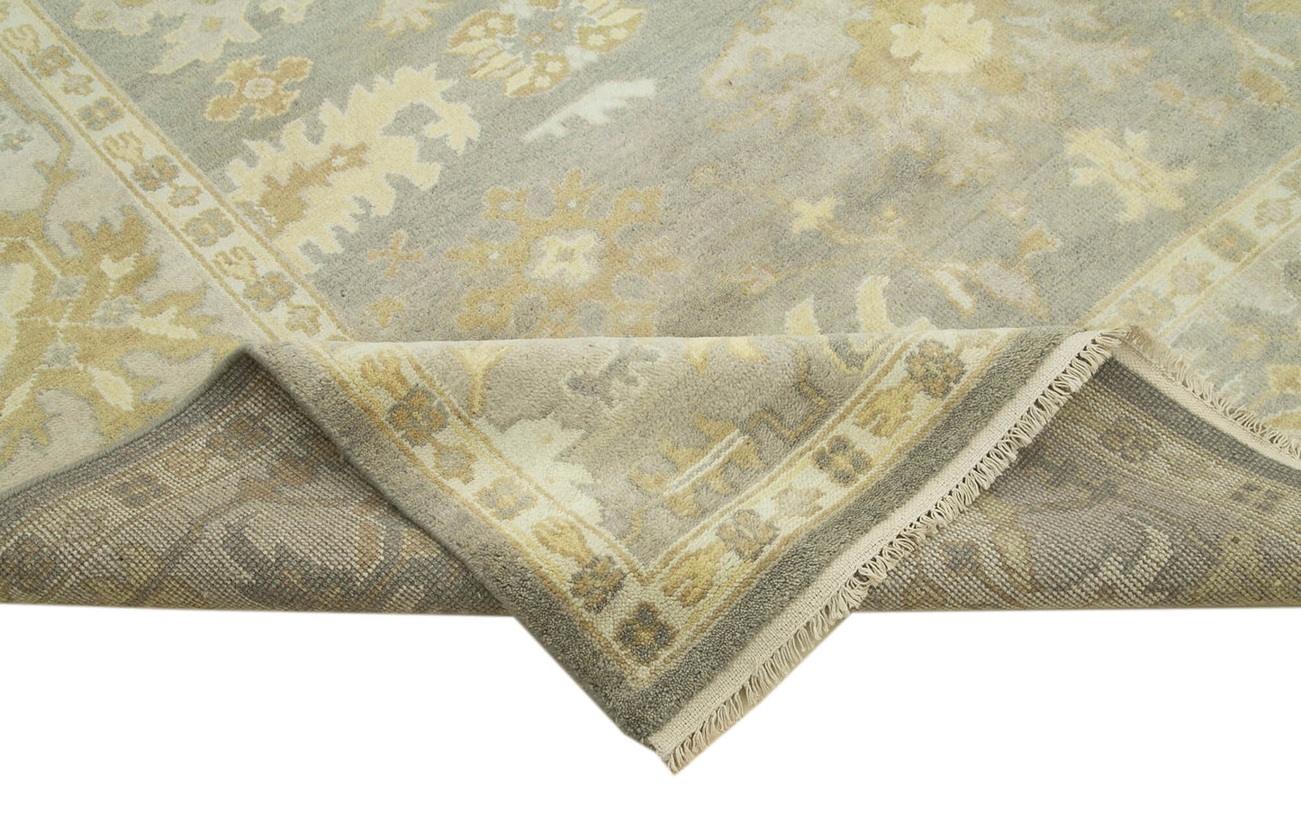 8x10 Beige Oushak Rug - 38450