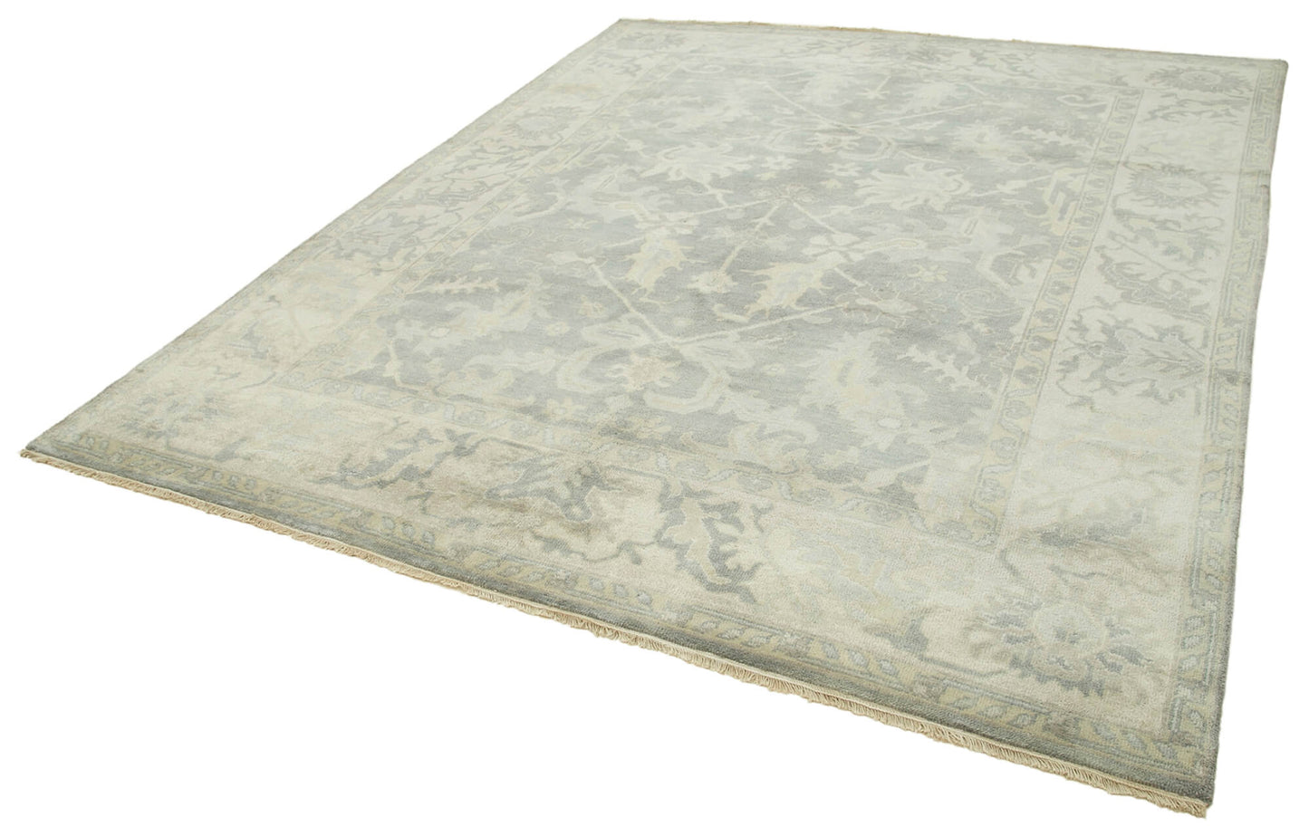 8x10 Beige Oushak Rug - 38466