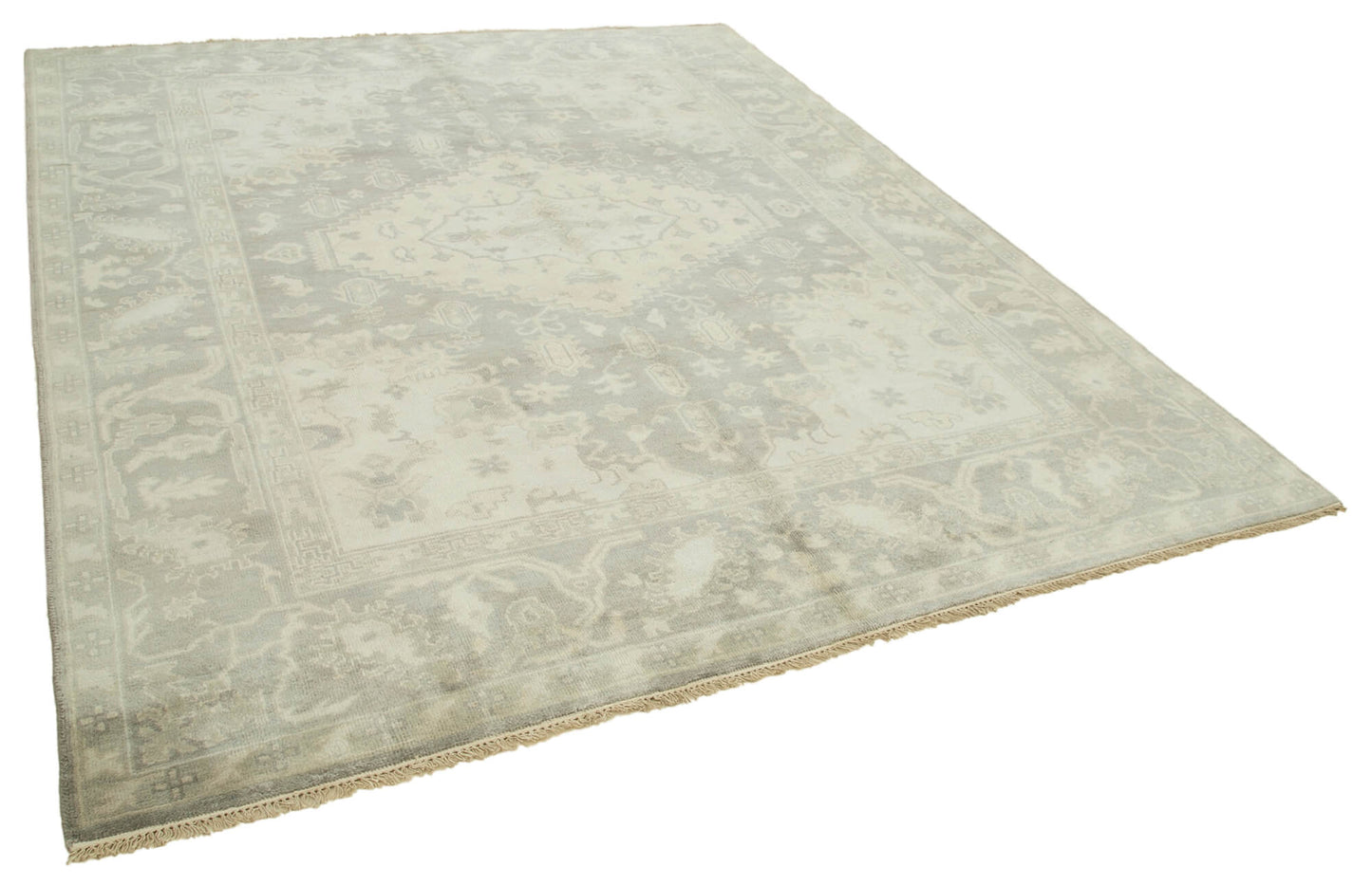 8x10 Grey Oushak Rug - 38482