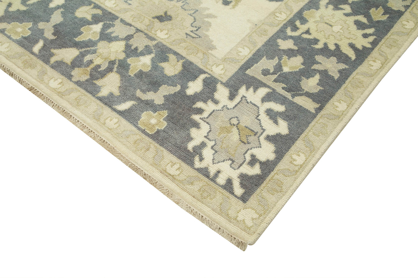 9x12 Beige Oushak Rug - 38509