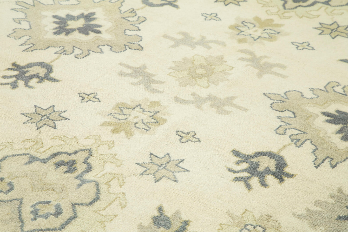 9x12 Beige Oushak Rug - 38509