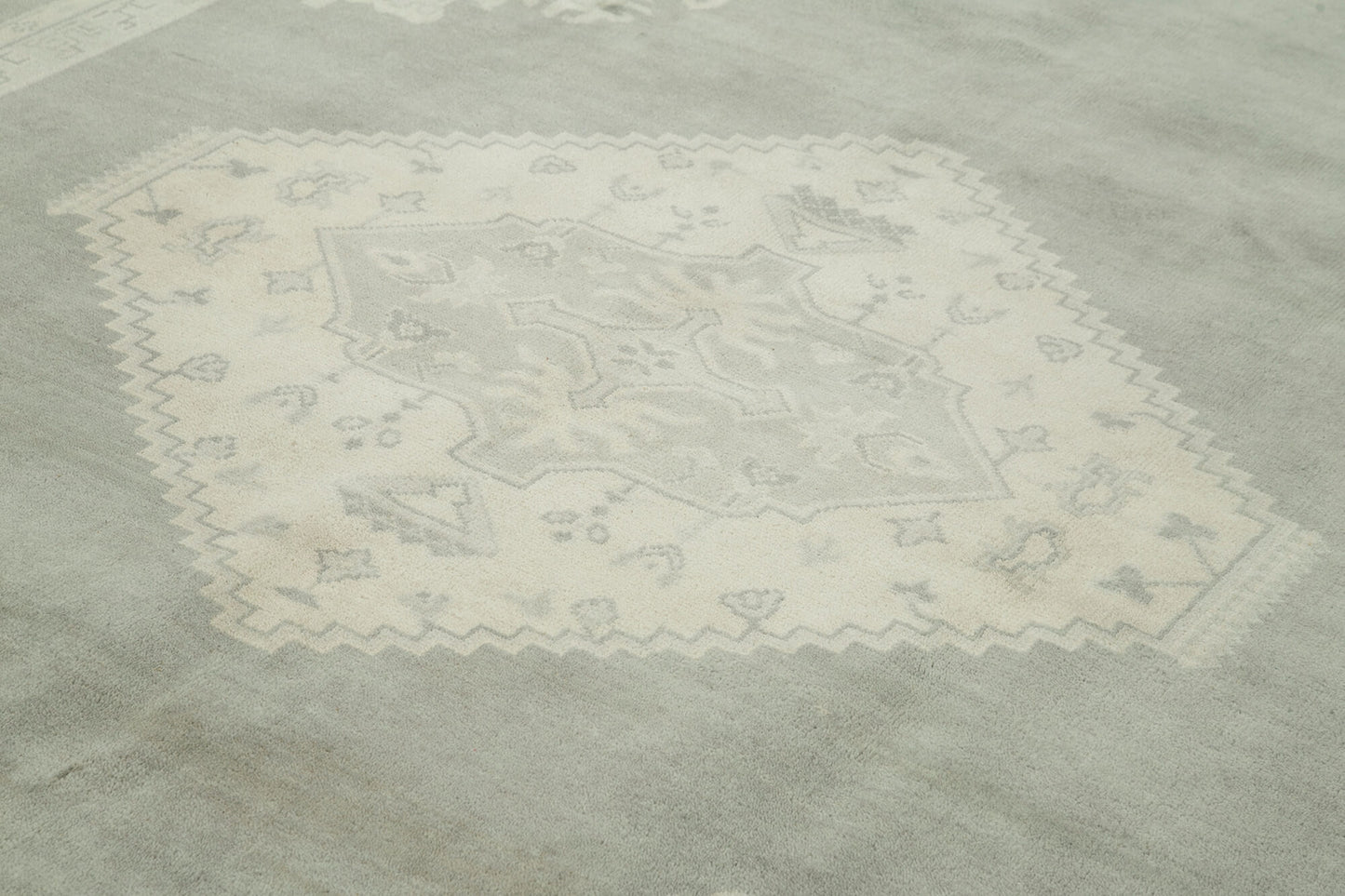 9x12 Grey Oushak Rug - 38534