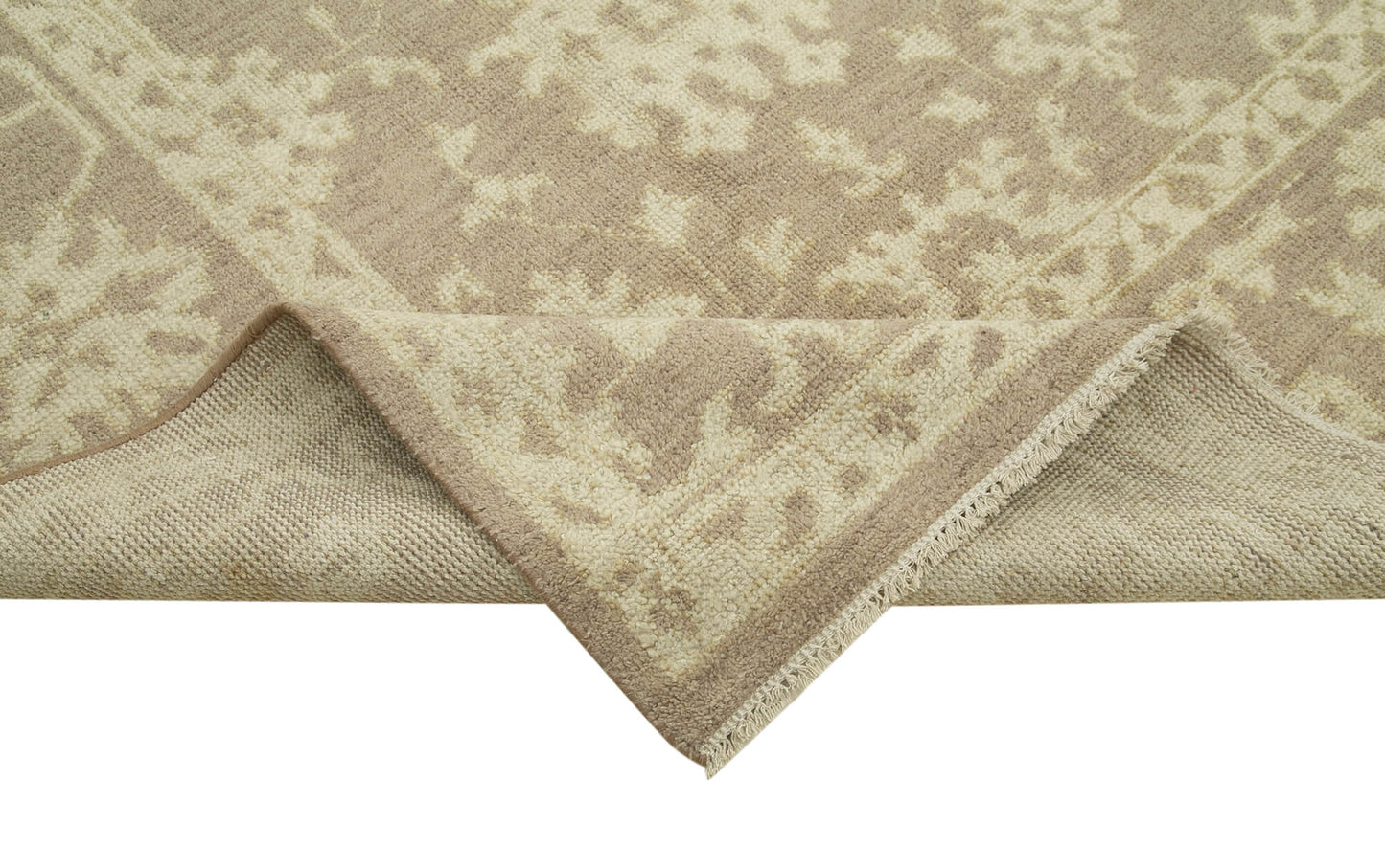 9x14 Beige Oushak Rug - 38576