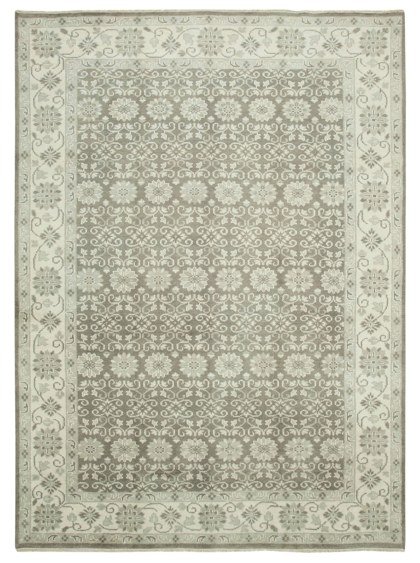 10x14 Grey Oushak Rug - 38580