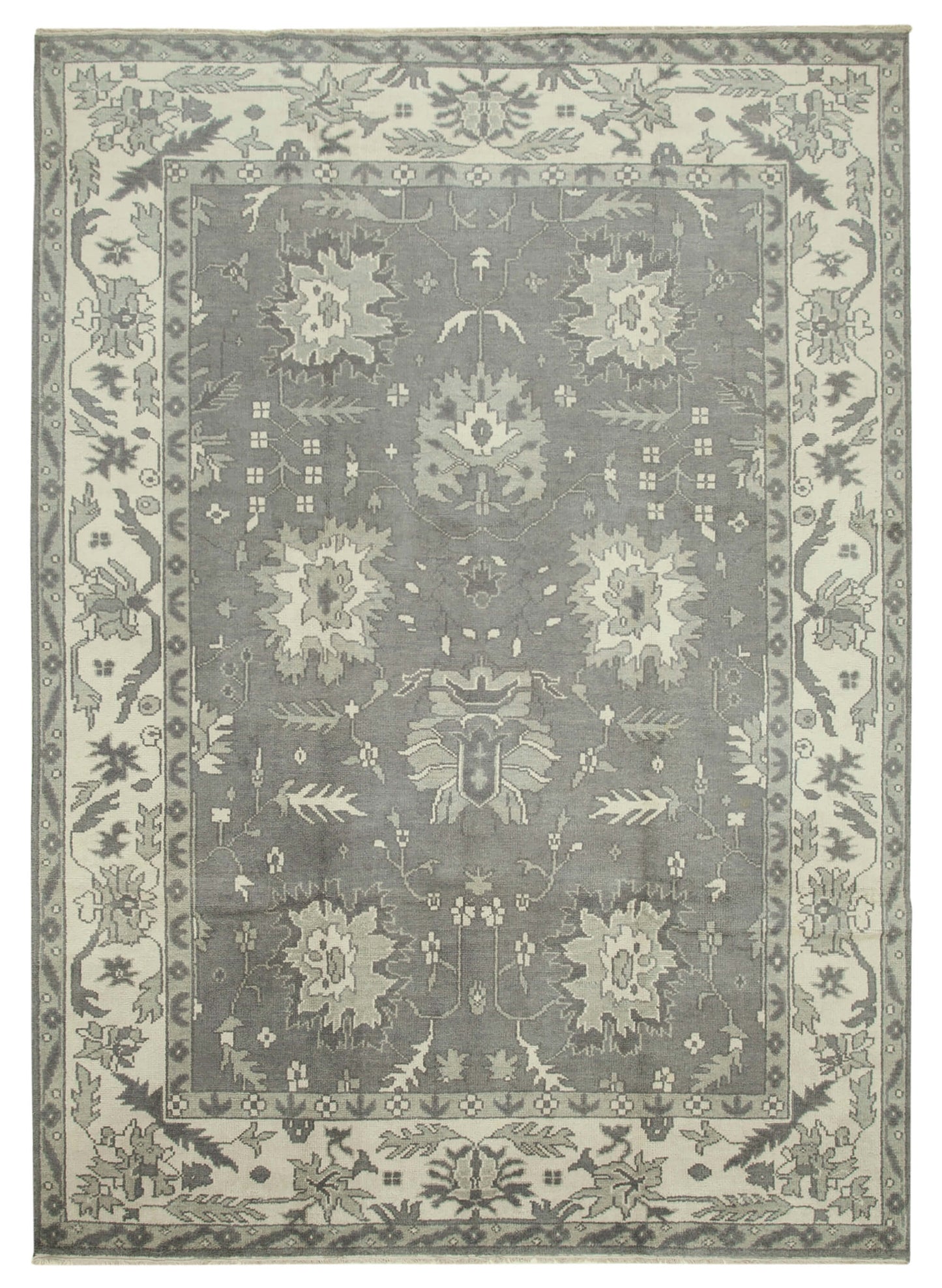 10x14 Beige Oushak Rug - 38582