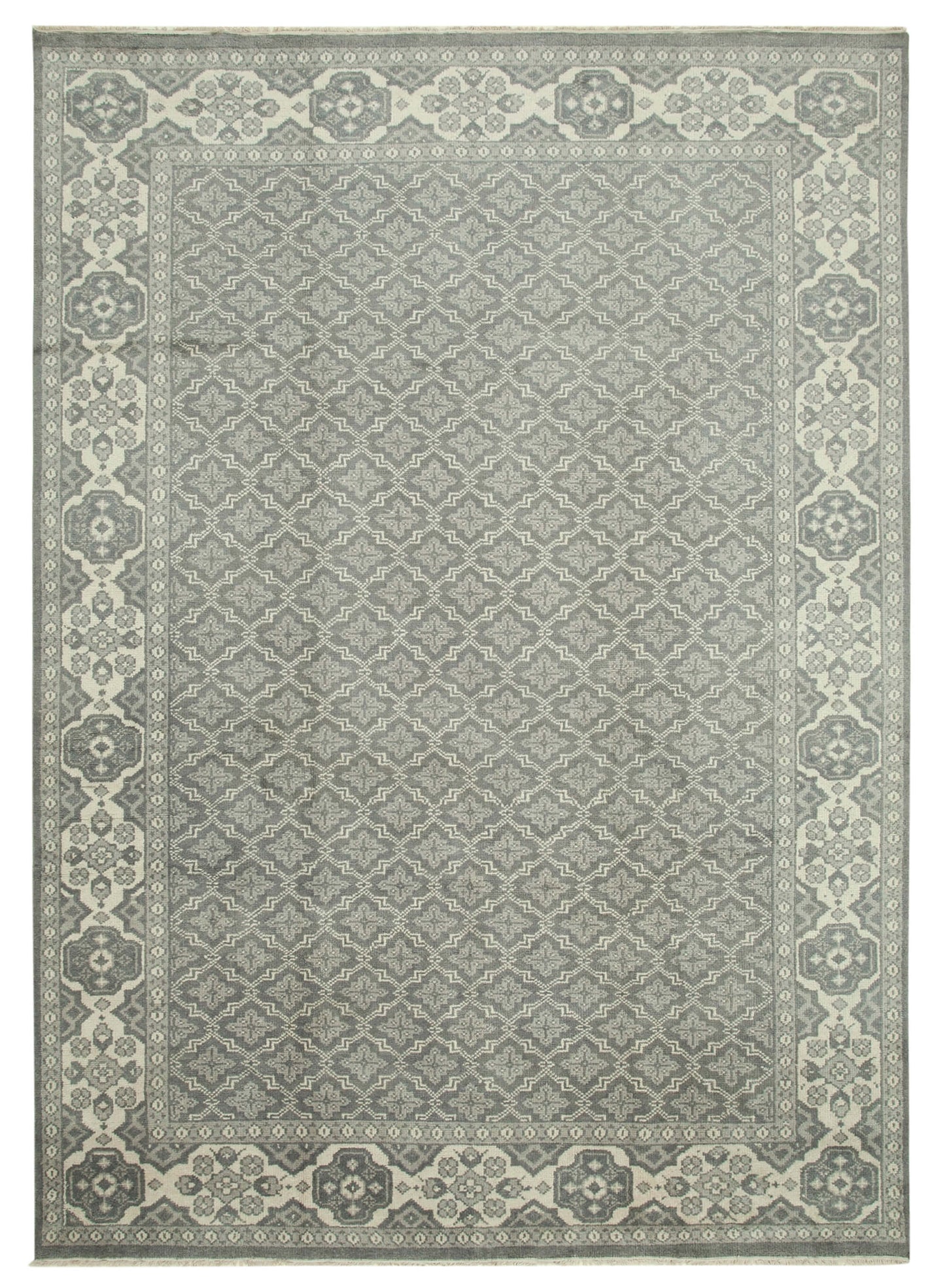 10x14 Grey Oushak Rug - 38584