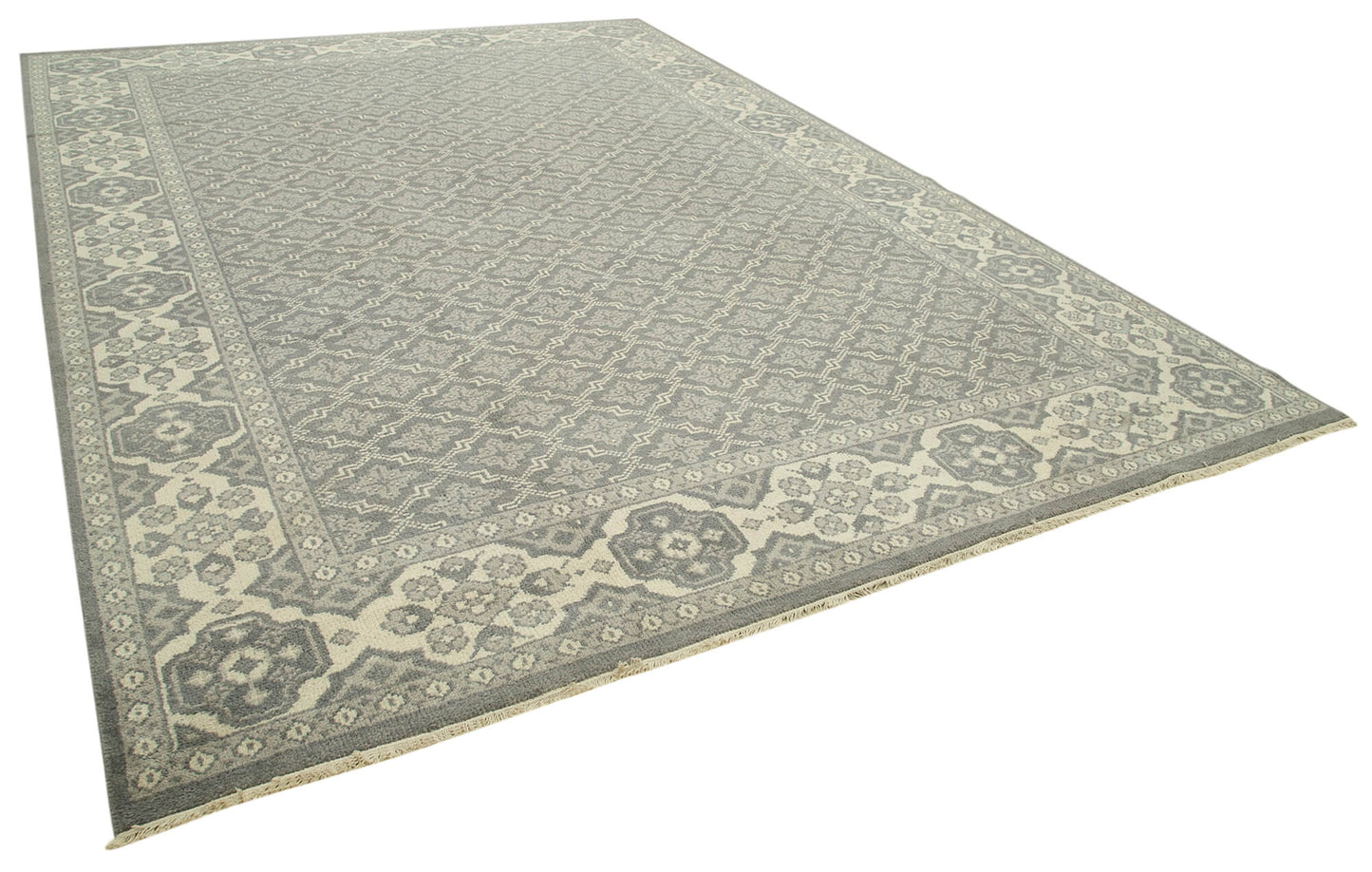 10x14 Grey Oushak Rug - 38584