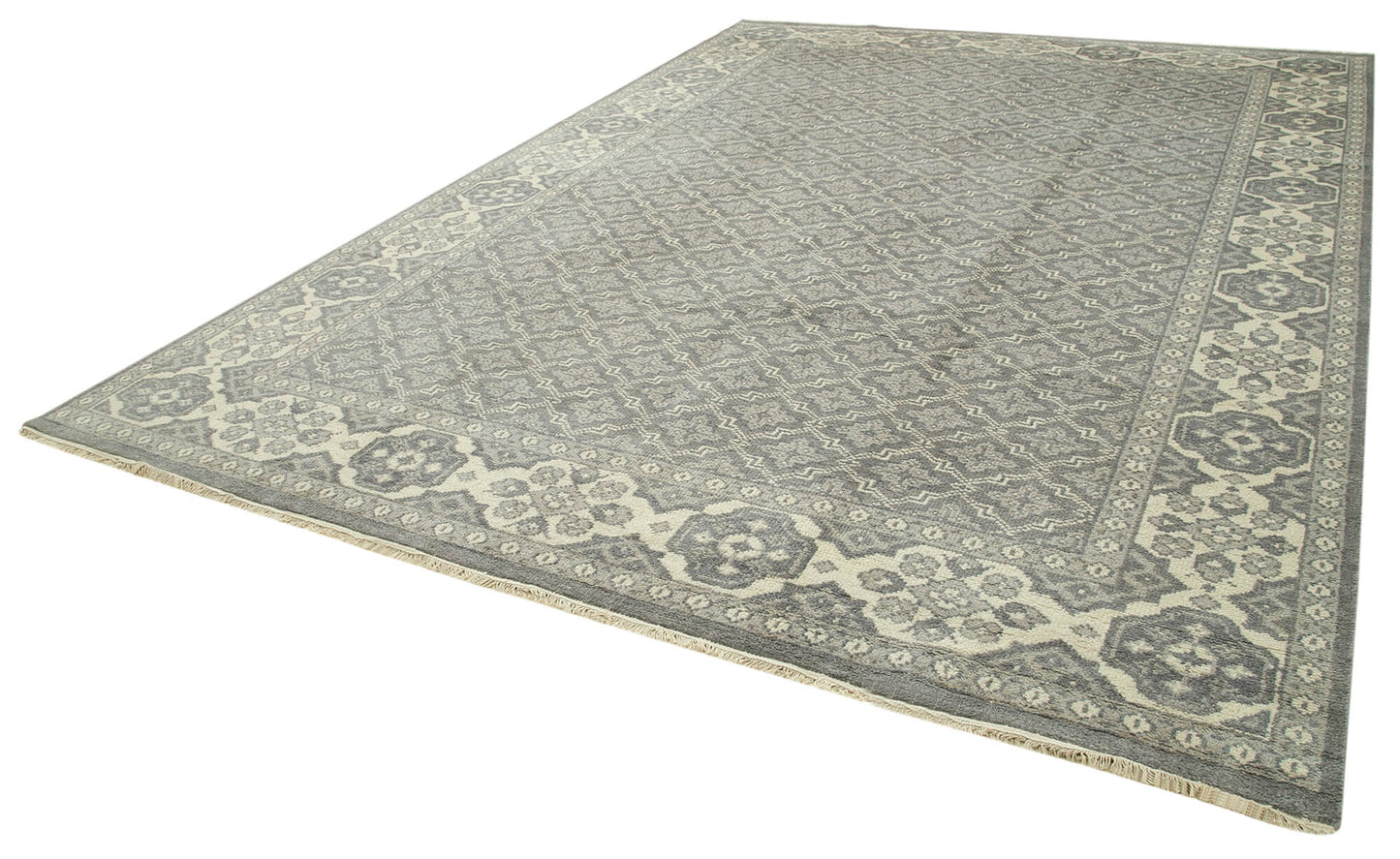 10x14 Grey Oushak Rug - 38584