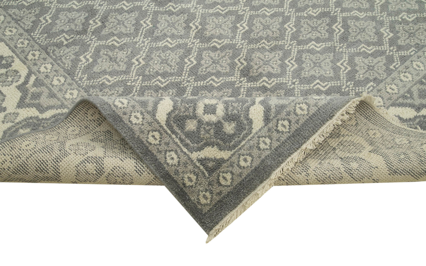 10x14 Grey Oushak Rug - 38584