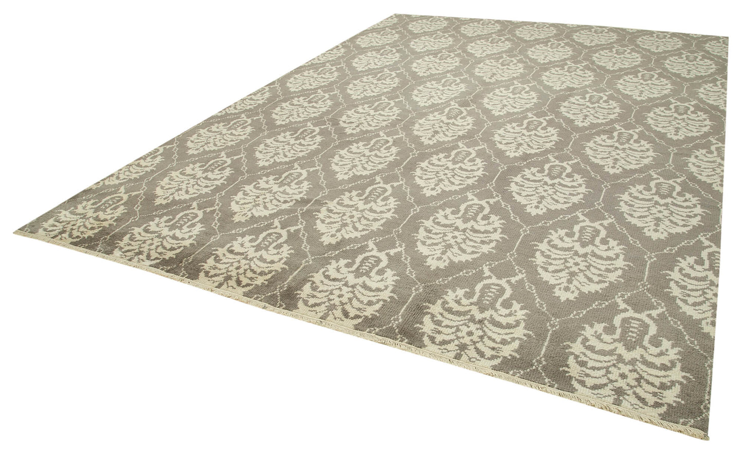 10x14 Beige Oushak Rug - 38585