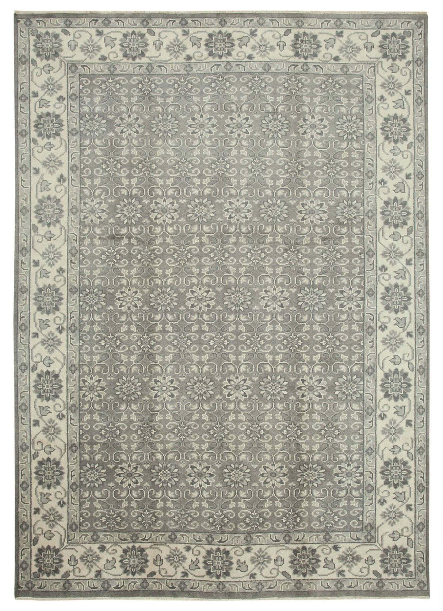 10x14 Grey Oushak Rug - 38587