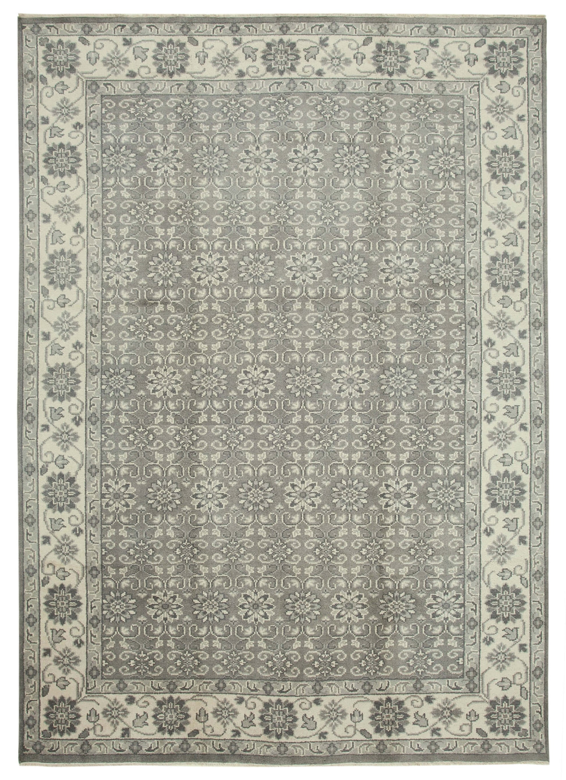 10x14 Grey Oushak Rug - 38587