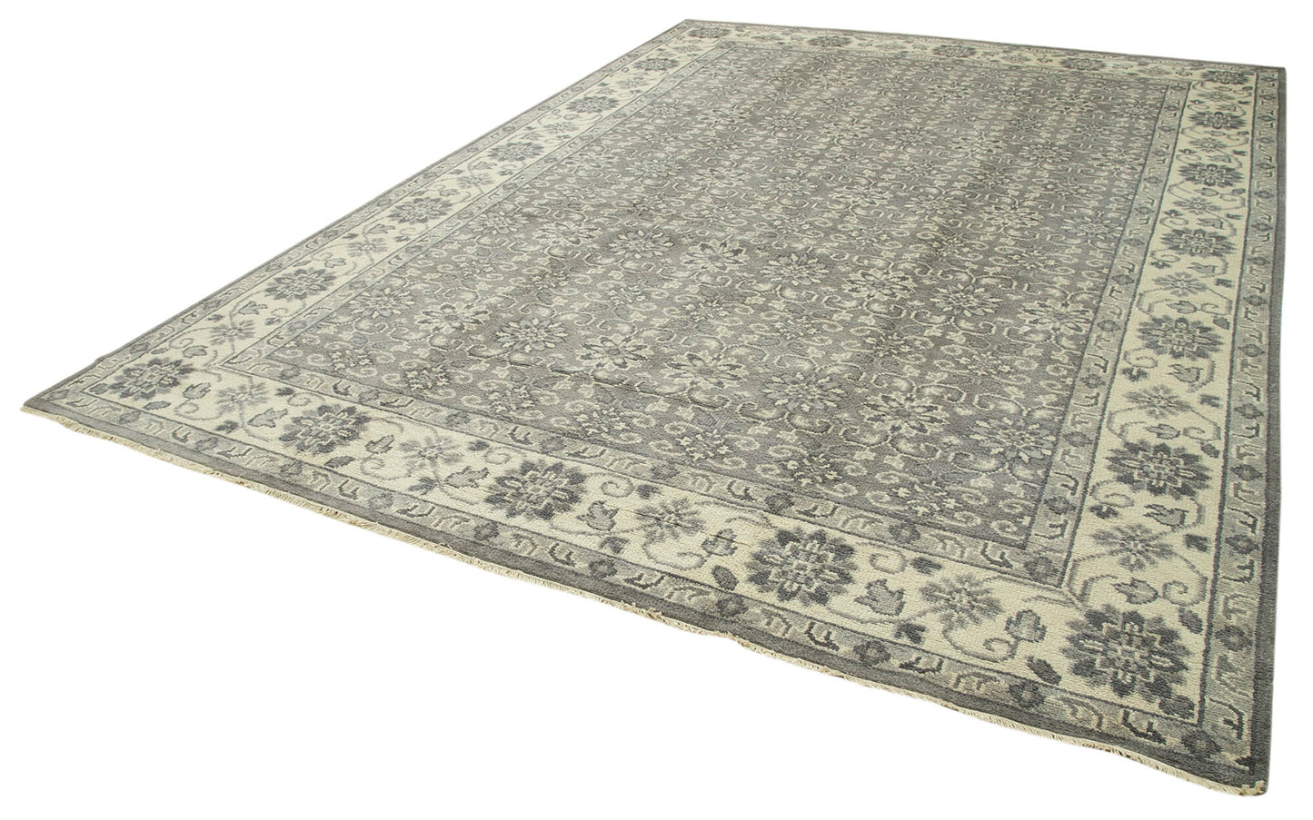 10x14 Grey Oushak Rug - 38587