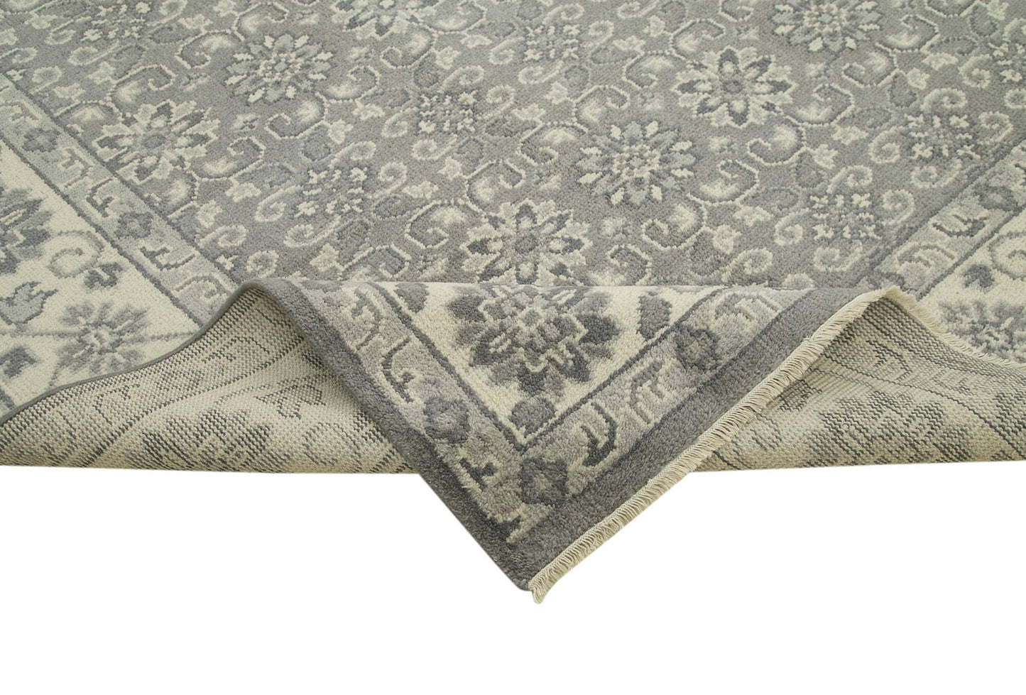 10x14 Grey Oushak Rug - 38587