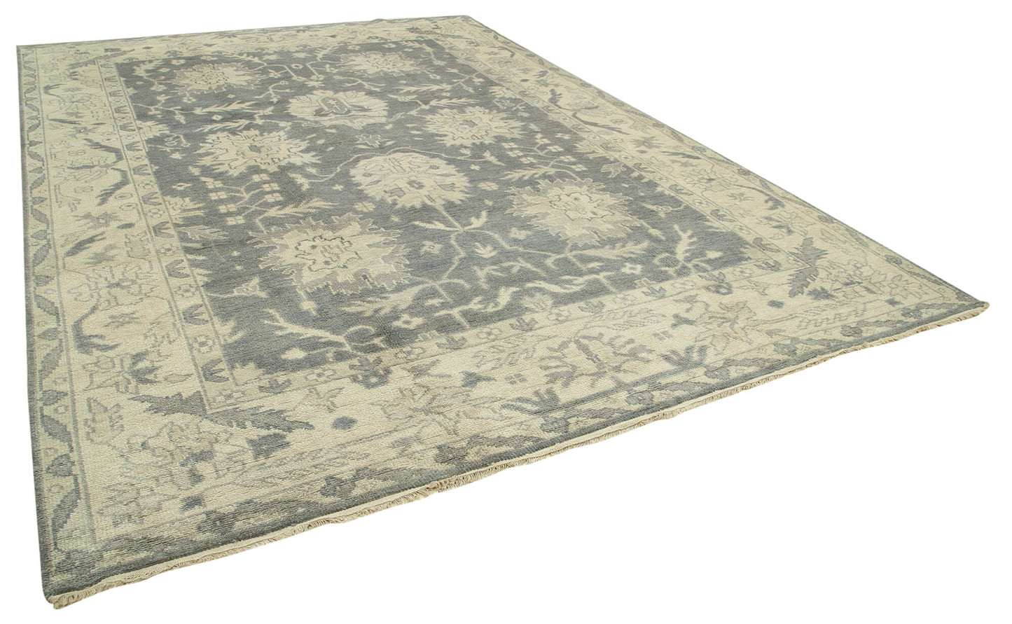 10x14 Beige Oushak Rug - 38591