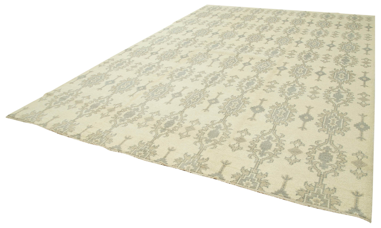 10x14 Beige Oushak Rug - 38593