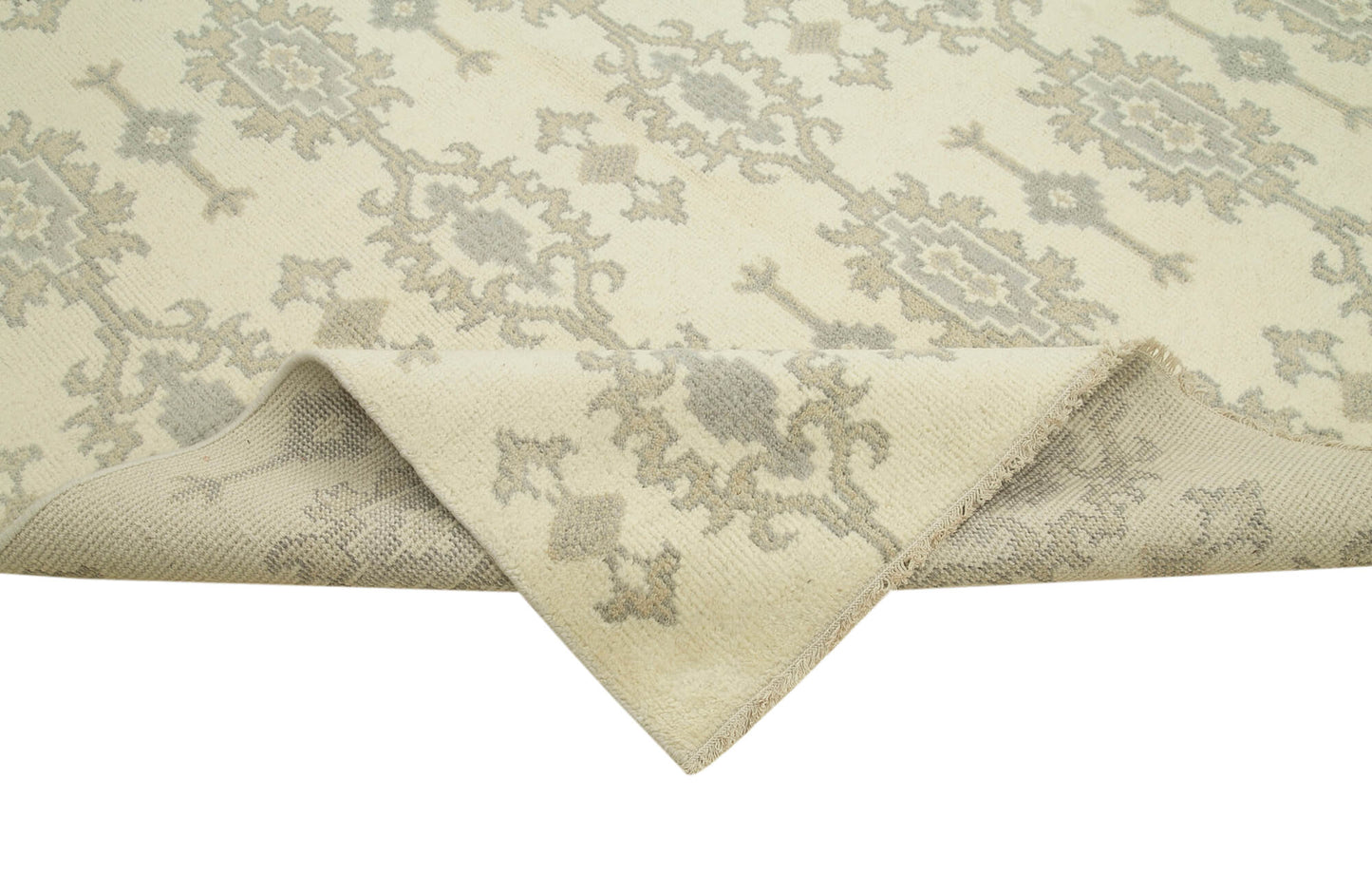 10x14 Beige Oushak Rug - 38593