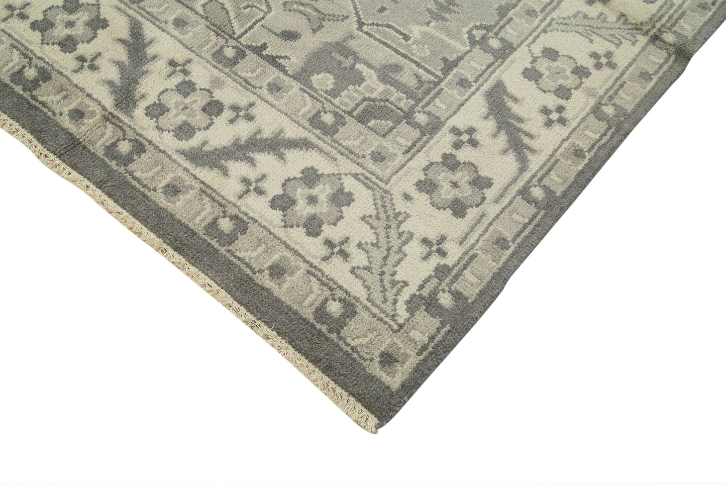 9x12 Grey Oushak Rug - 38600