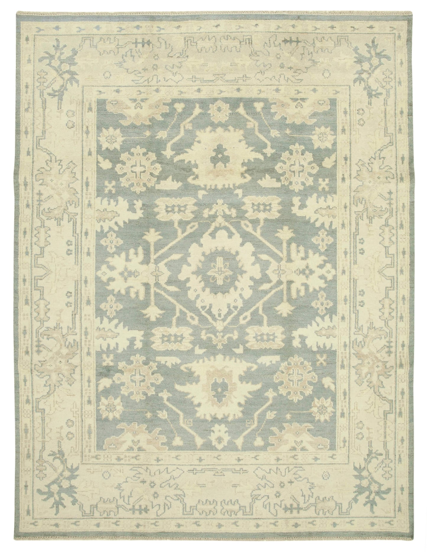 9x12 Beige Oushak Rug - 38602