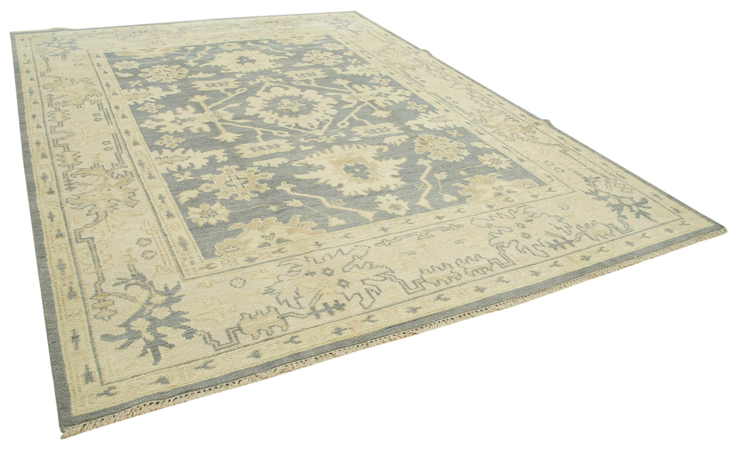 9x12 Beige Oushak Rug - 38602