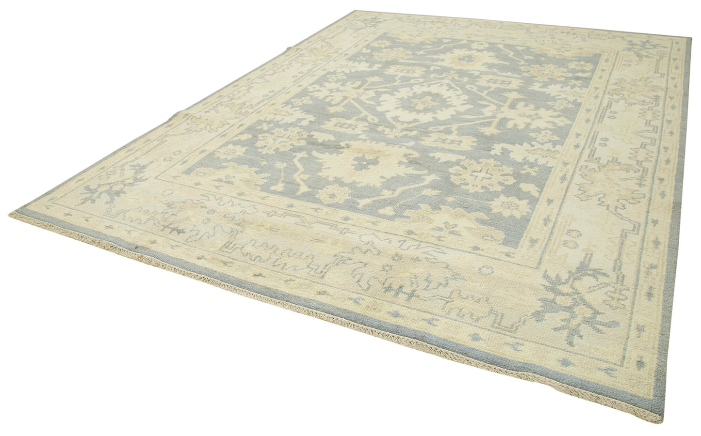 9x12 Beige Oushak Rug - 38602