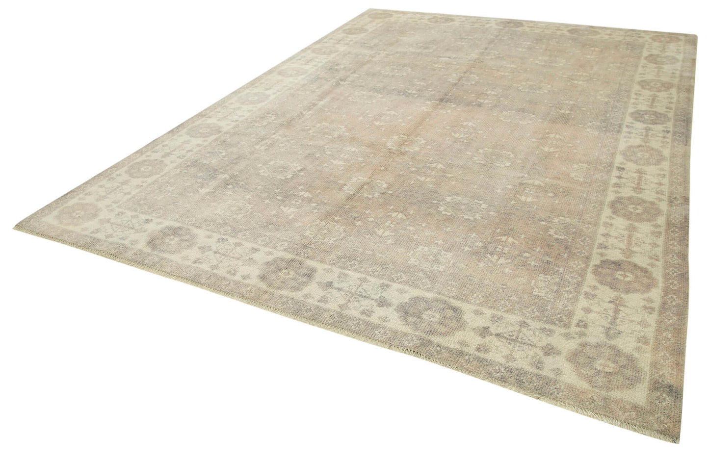 9x12 Beige Oushak Rug - 38603