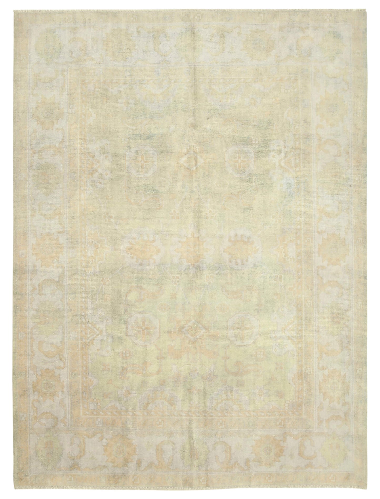 9x12 Beige Oushak Rug - 38604