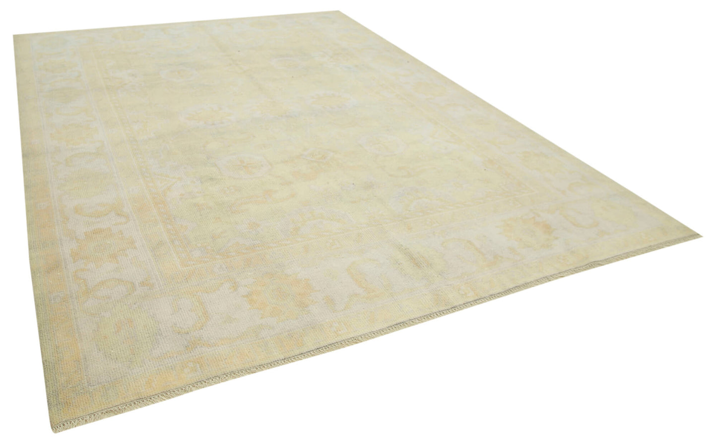 9x12 Beige Oushak Rug - 38604