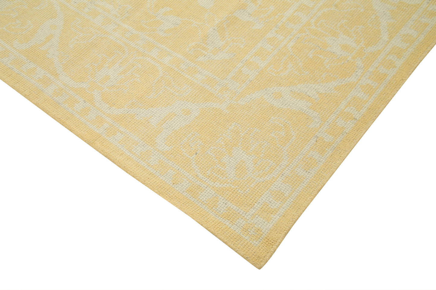 9x12 Yellow Oushak Rug - 38607