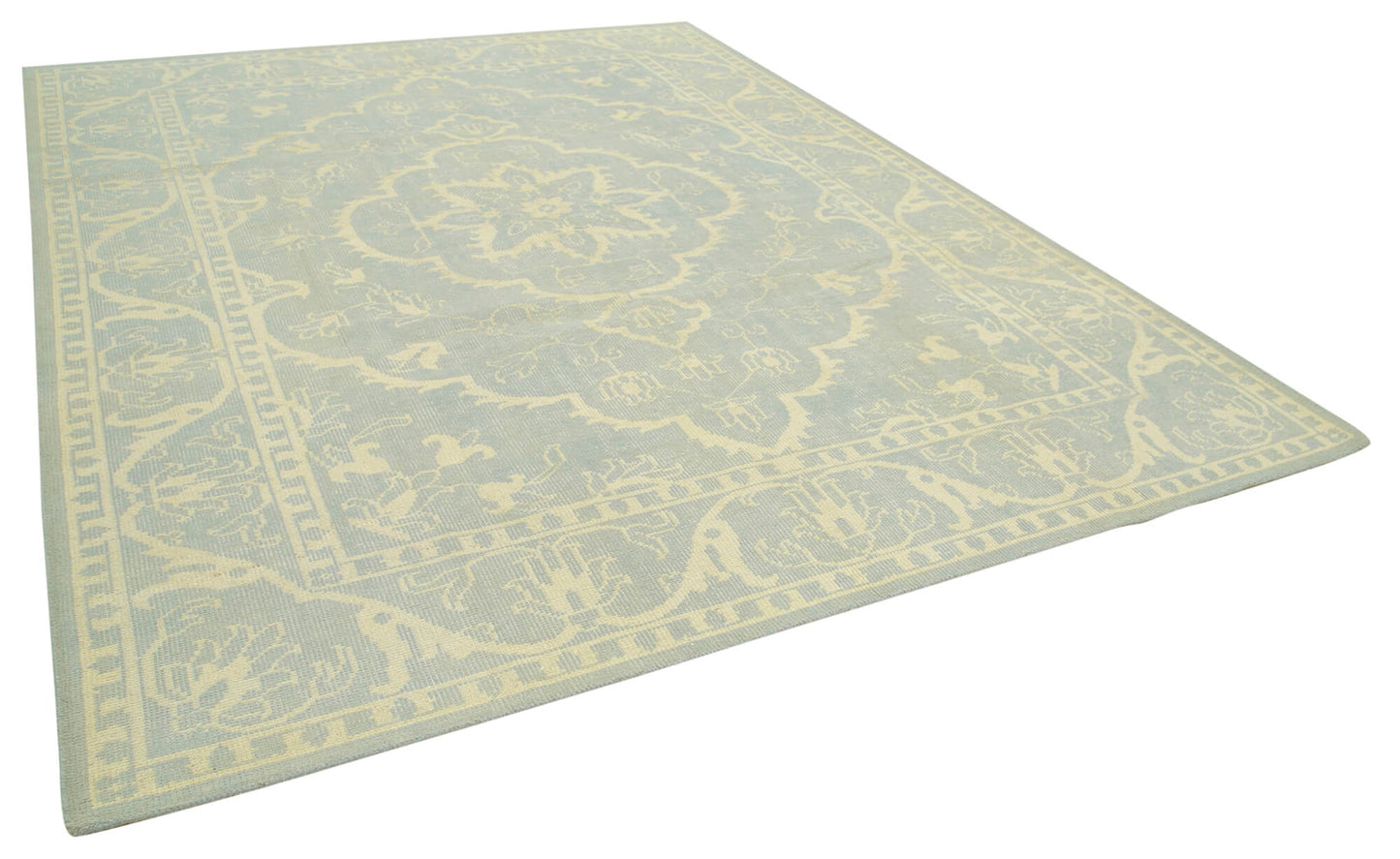 9x12 Beige Oushak Rug - 38610