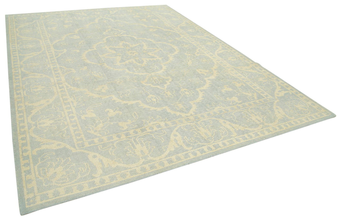 9x12 Beige Oushak Rug - 38611