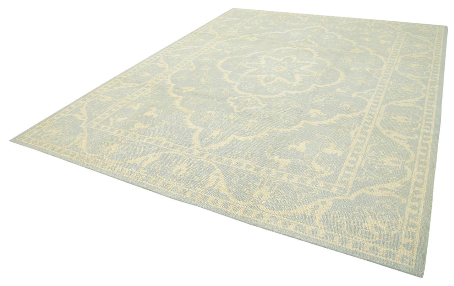 9x12 Beige Oushak Rug - 38611