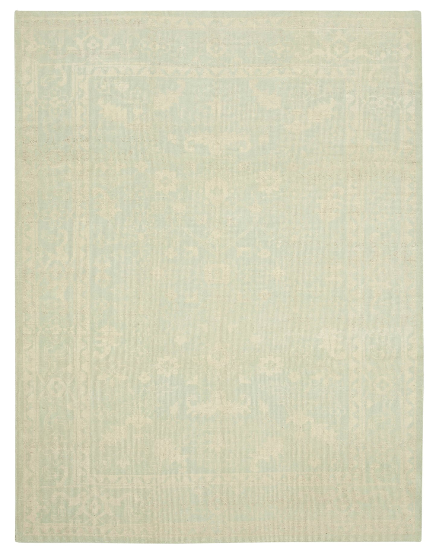 9x12 Beige Oushak Rug - 38612