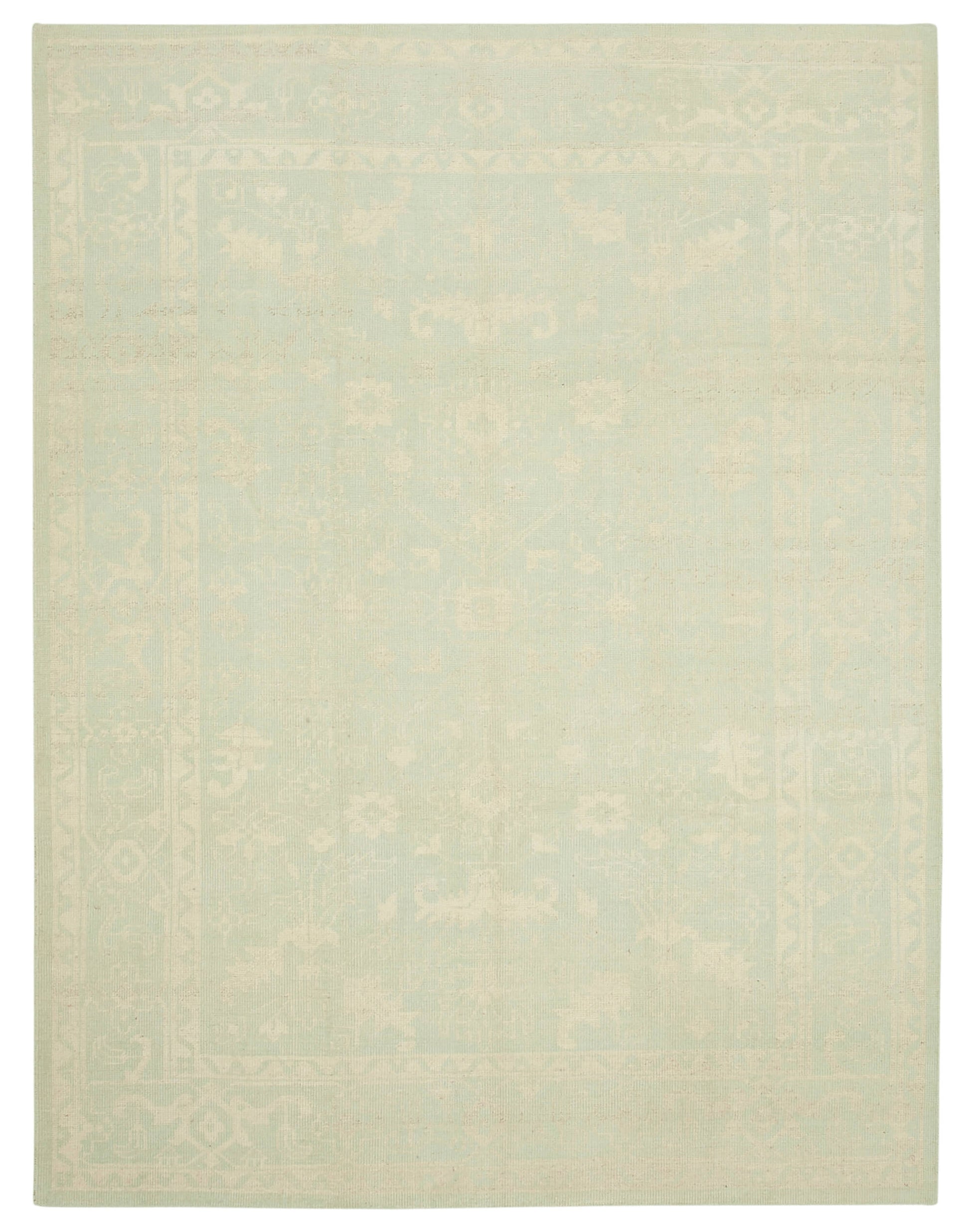 9x12 Beige Oushak Rug - 38612