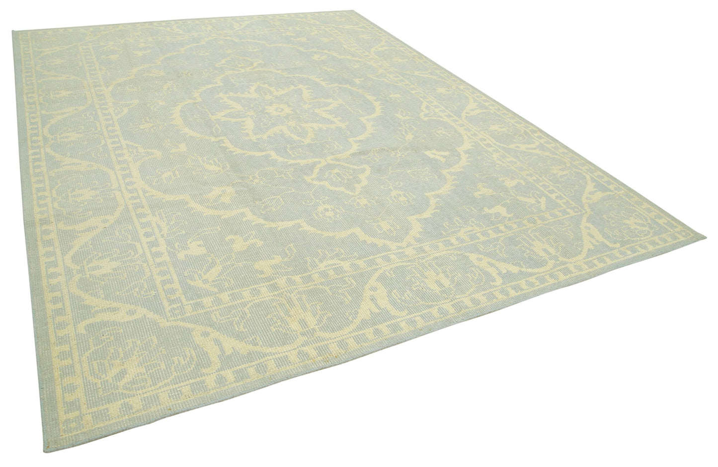 9x12 Beige Oushak Rug - 38615