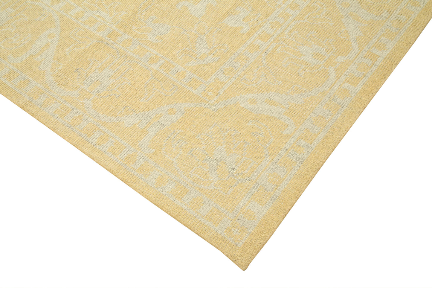 9x12 Yellow Oushak Rug - 38616