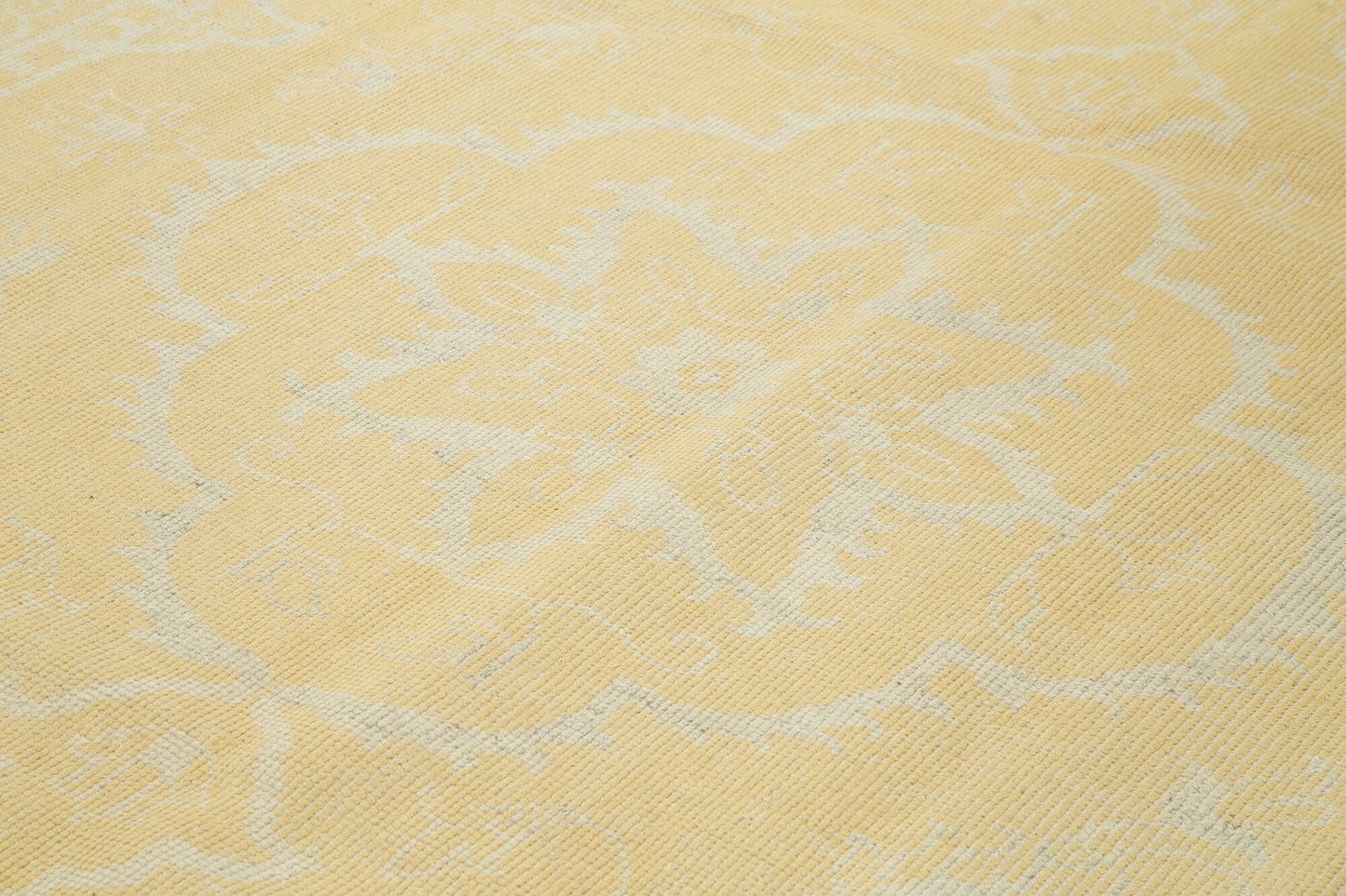 9x12 Yellow Oushak Rug - 38616