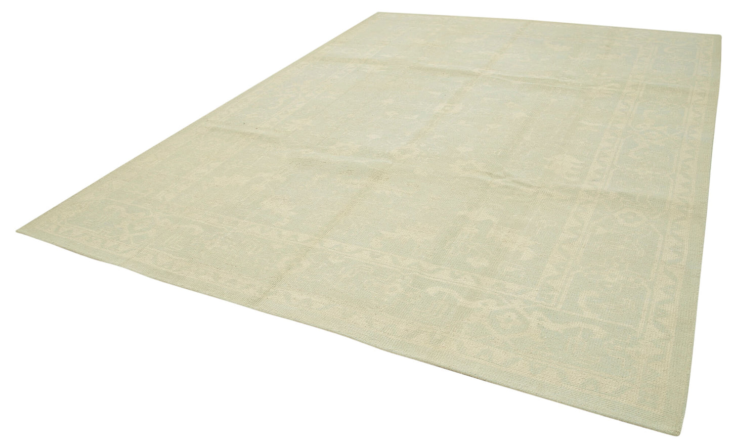 9x12 Beige Oushak Rug - 38617