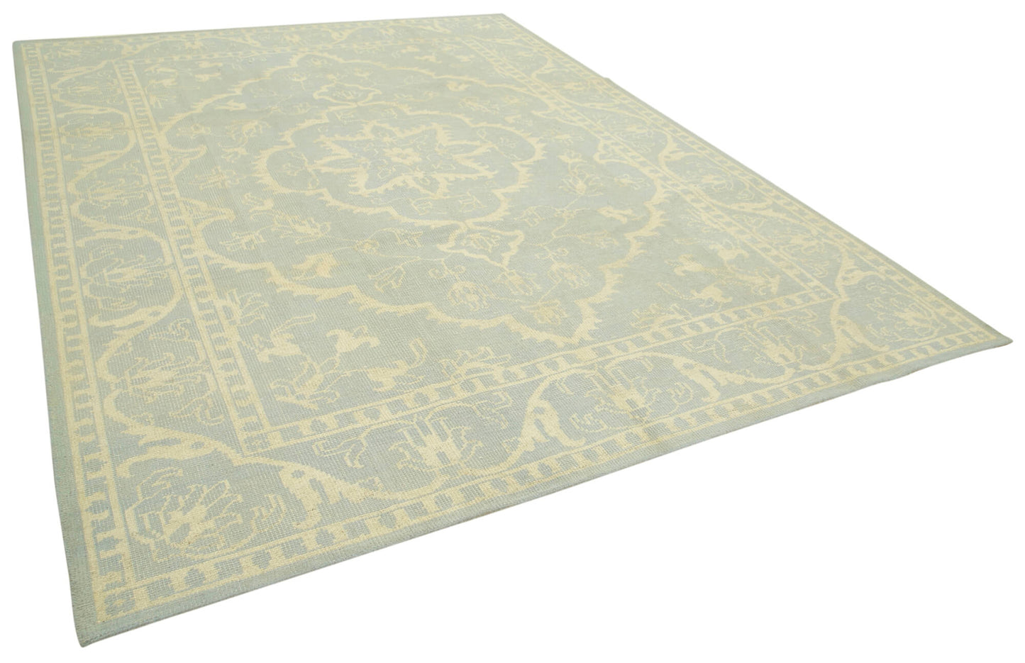 9x12 Beige Oushak Rug - 38618