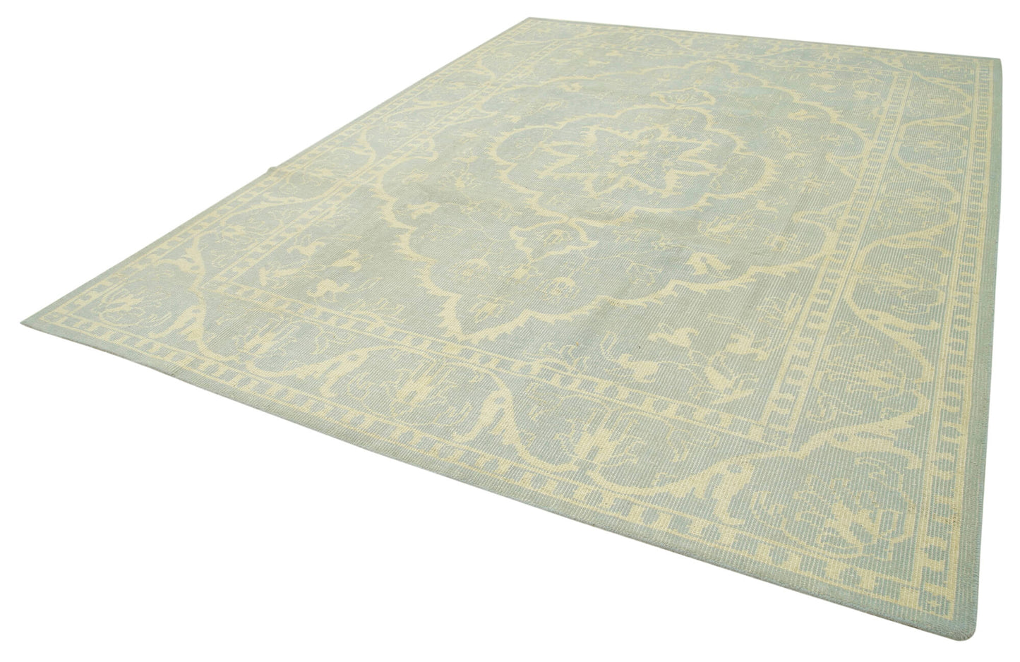 9x12 Beige Oushak Rug - 38618