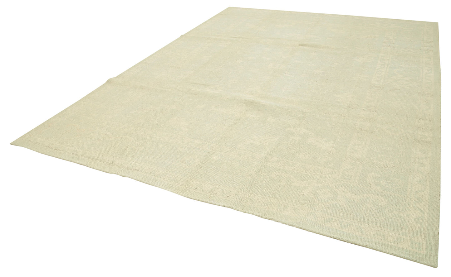 9x12 Beige Oushak Rug - 38622