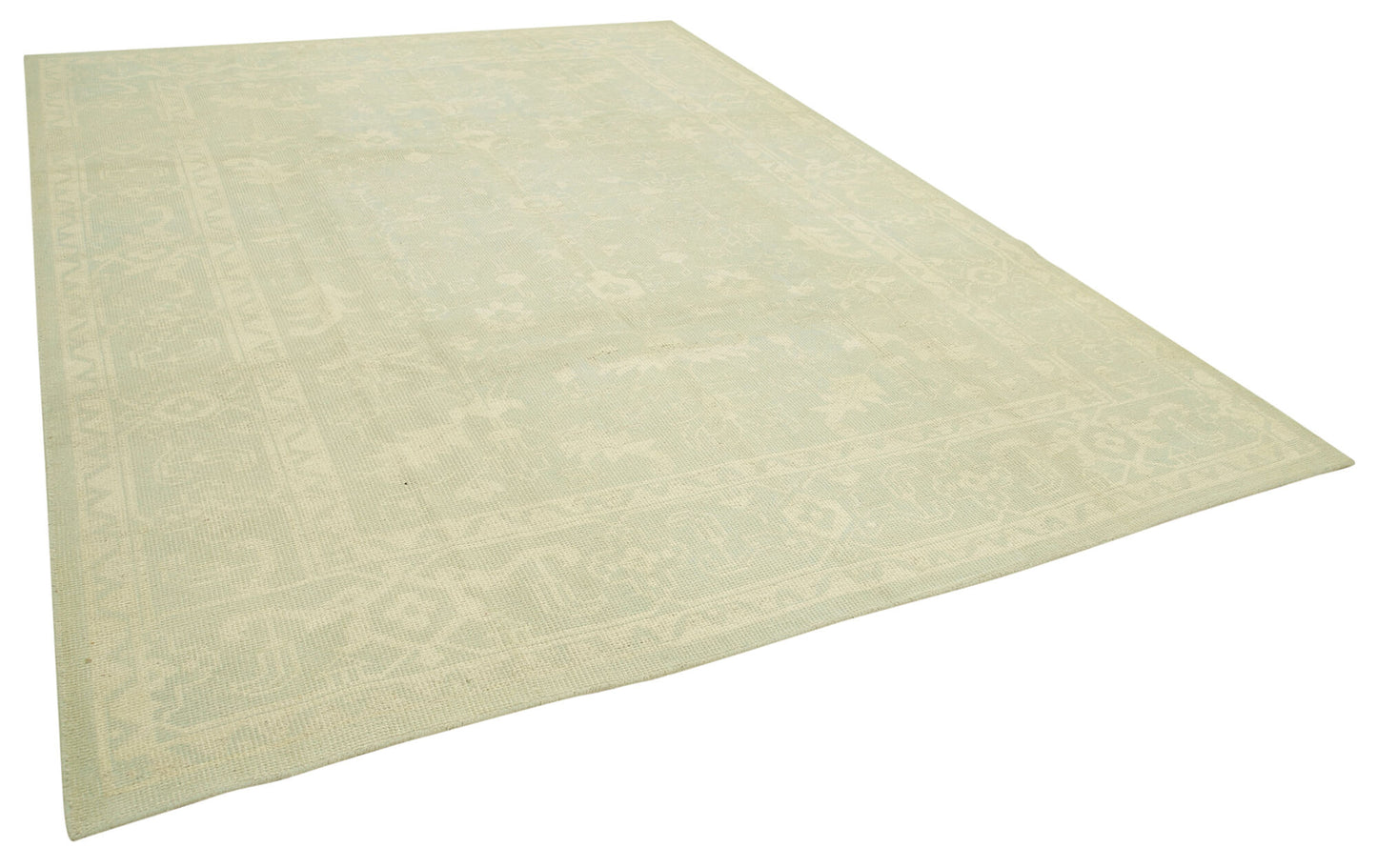 9x12 Beige Oushak Rug - 38623