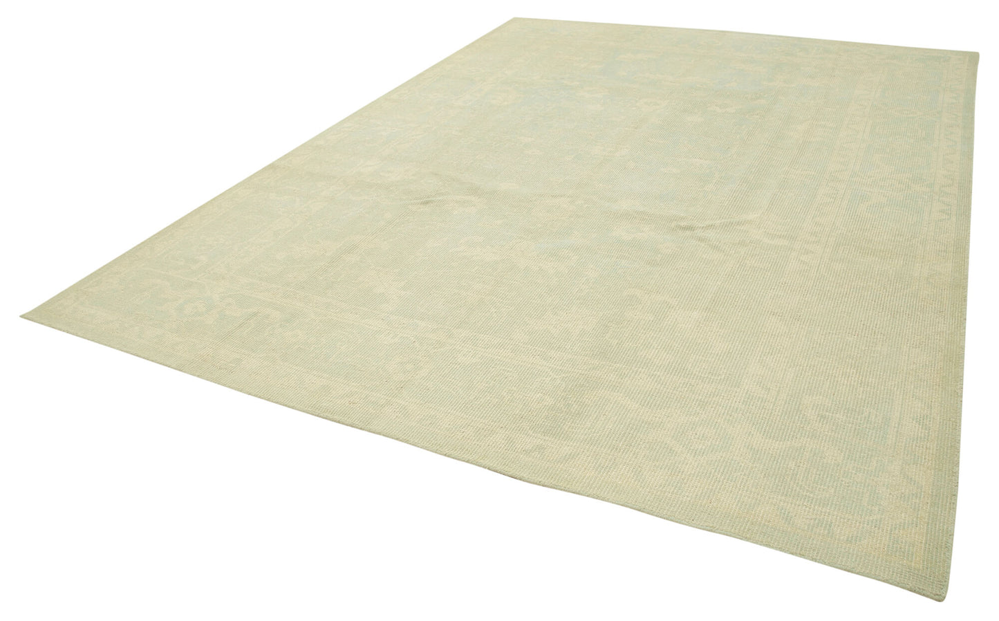 9x12 Beige Oushak Rug - 38623