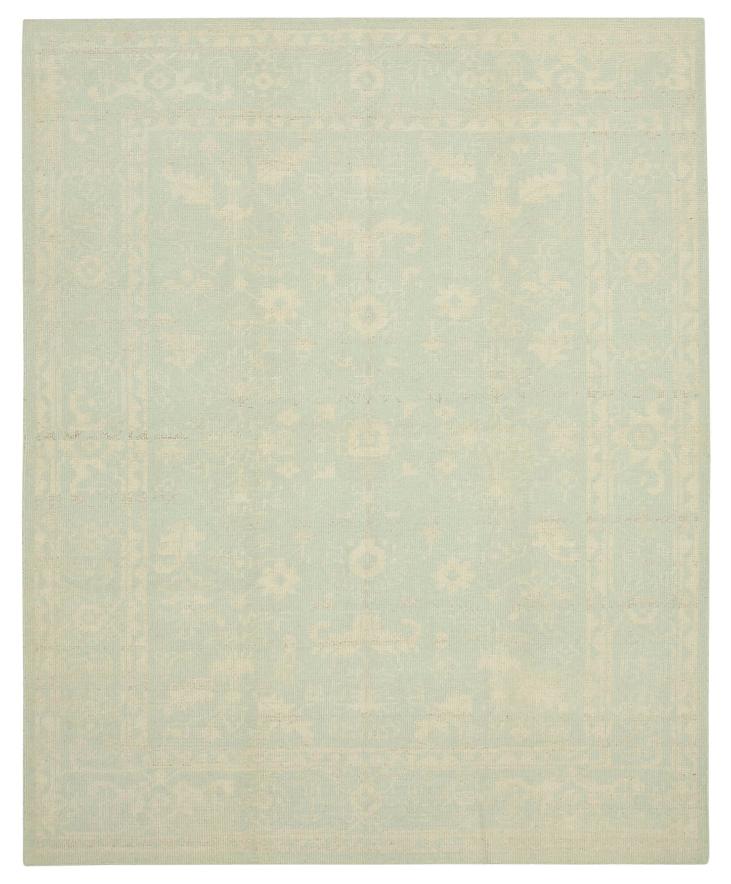 8x10 Beige Oushak Rug - 38626