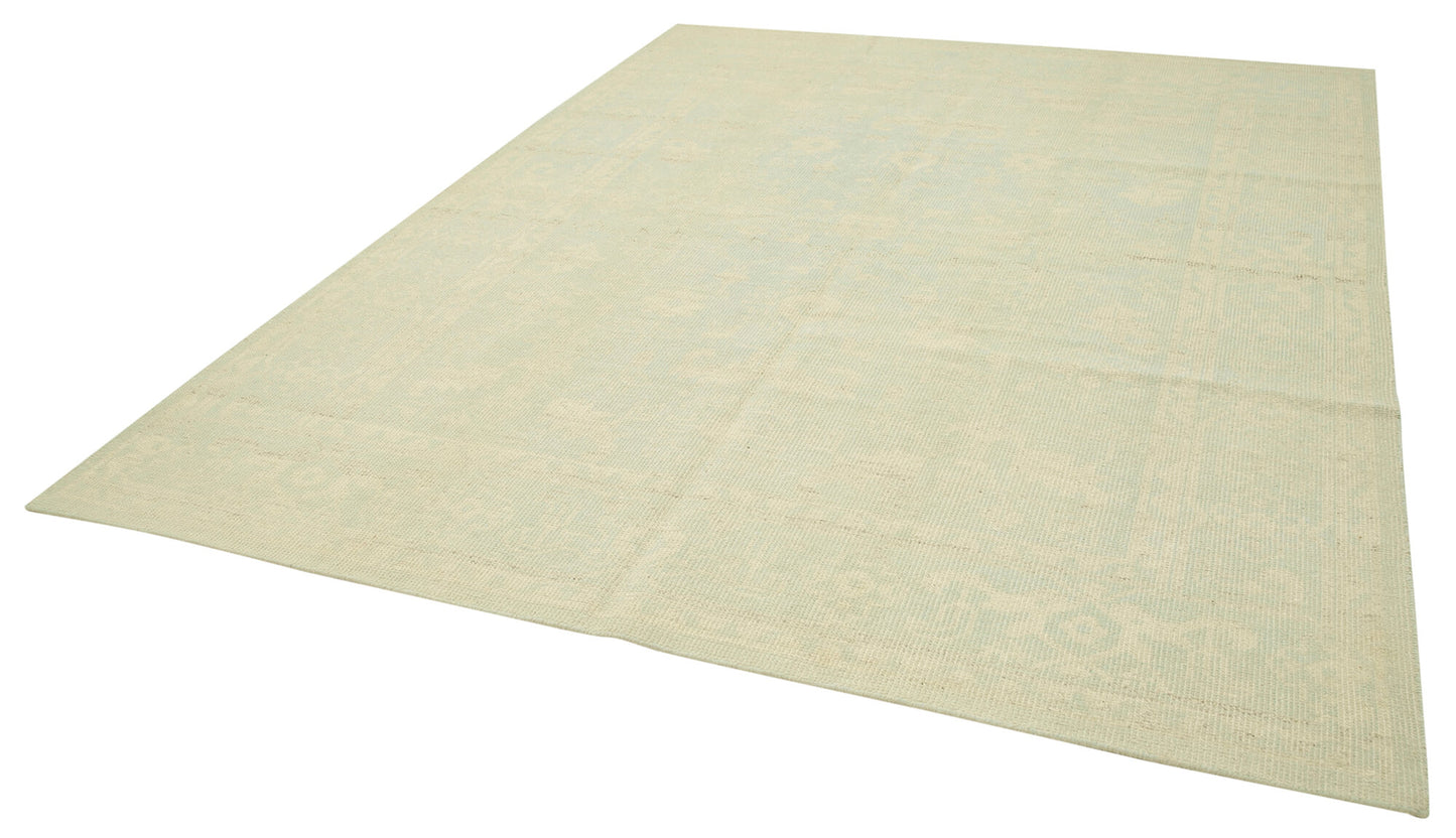 8x10 Beige Oushak Rug - 38626