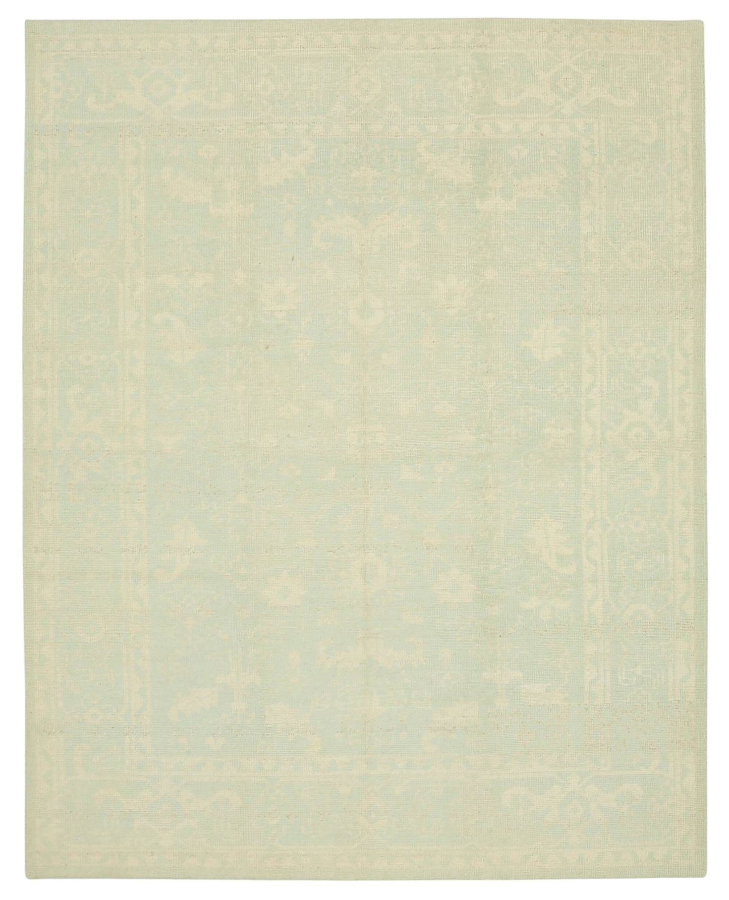 8x10 Beige Oushak Rug - 38627